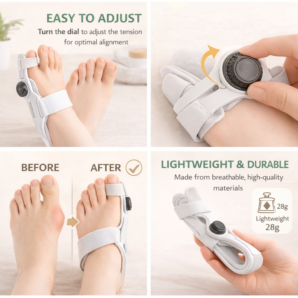 Dr. Trut™ Adjustable Toe Straightener