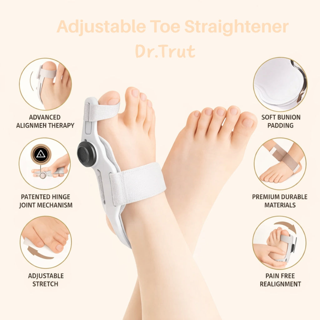 Dr. Trut™ Adjustable Toe Straightener