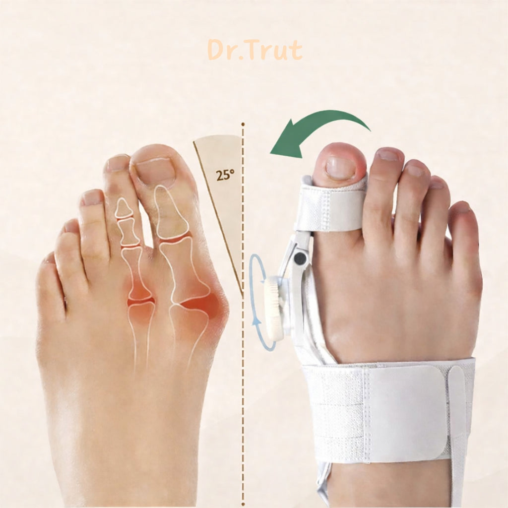 Dr. Trut™ Adjustable Toe Straightener